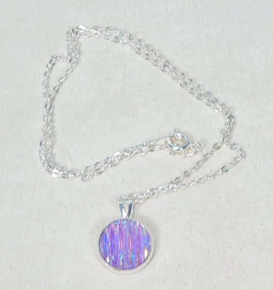 Iridescent Striped Pendant Necklaces - Victoria's Treasure Chests