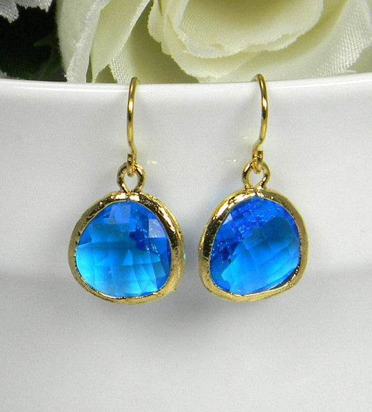 Sapphire Blue Earrings - Victoria's Treasure Chests