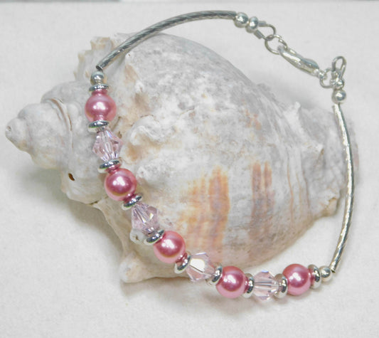 Pretty in Pink Sparkling Bracelete - Victoria's Treasure Chests
