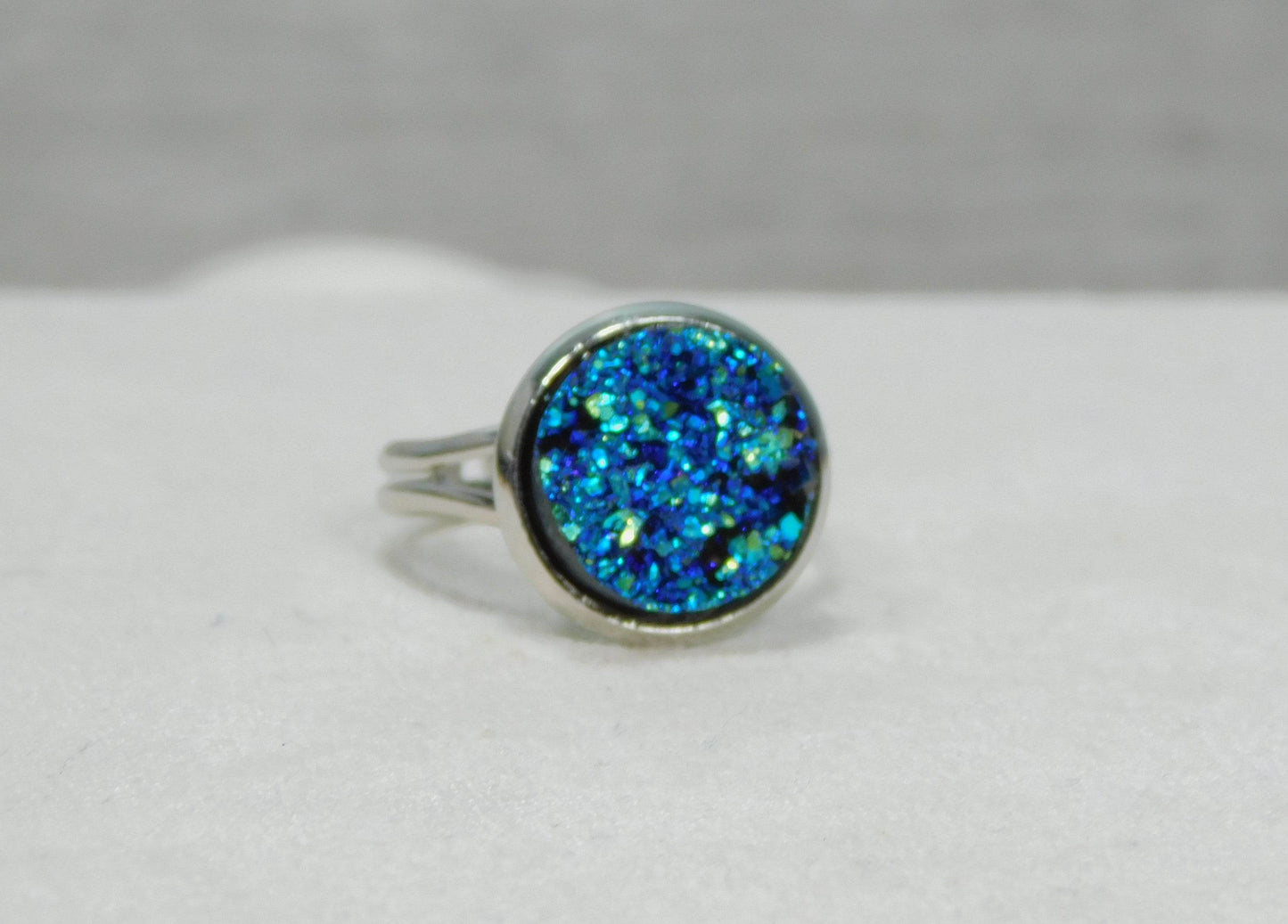 Faux Druzy Adjustable Rings - Victoria's Treasure Chests