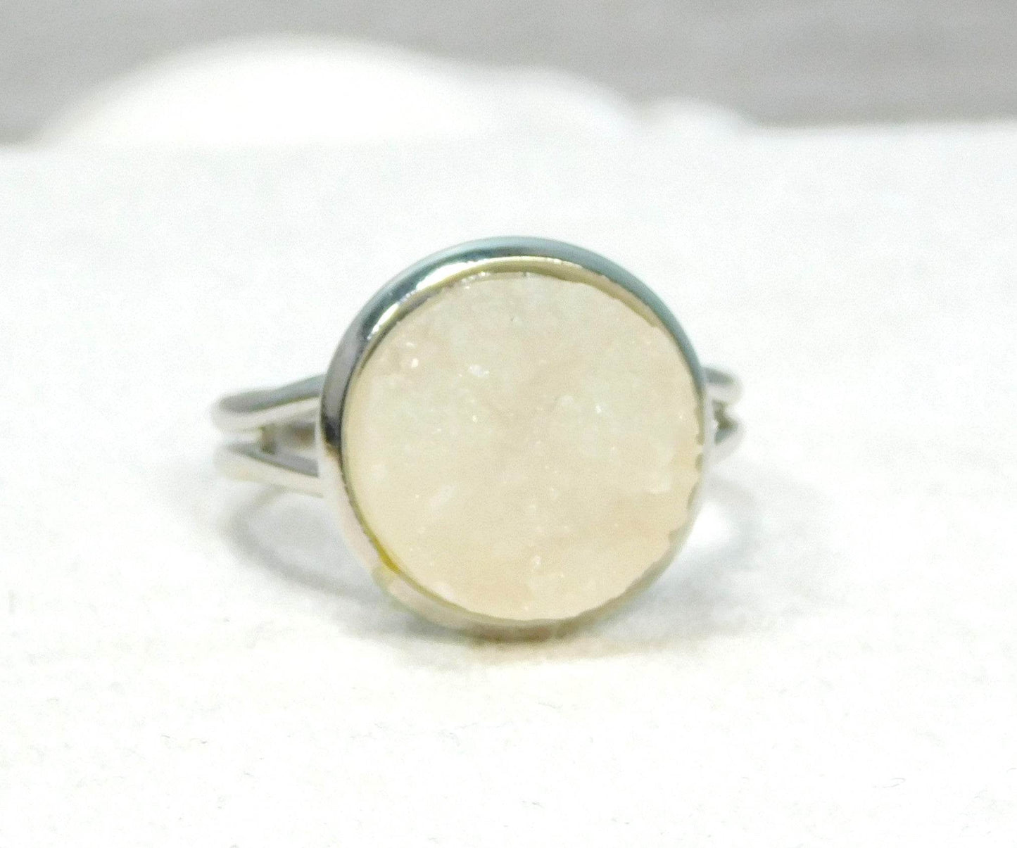 Faux Druzy Adjustable Rings - Victoria's Treasure Chests