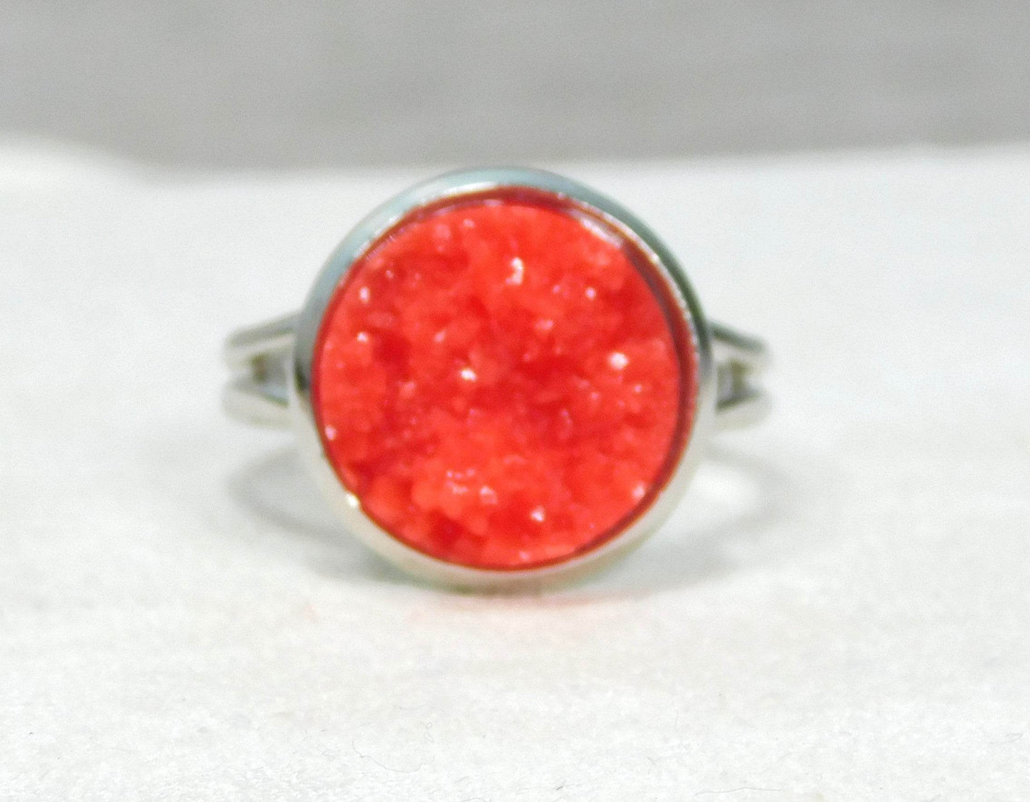 Faux Druzy Adjustable Rings - Victoria's Treasure Chests