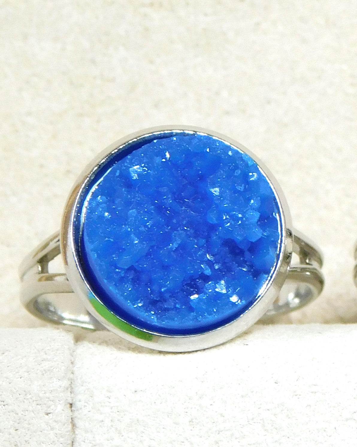 Faux Druzy Adjustable Rings - Victoria's Treasure Chests
