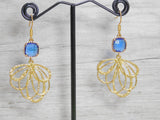 Peacock Feather Earrings - Victoria's Treasure Chests