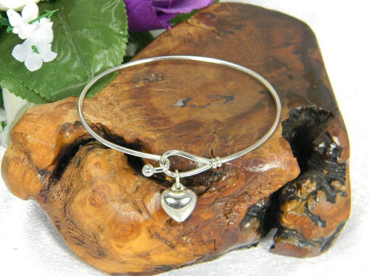 Stainless Steal Heart Cuff Bracelet - Victoria's Treasure Chests