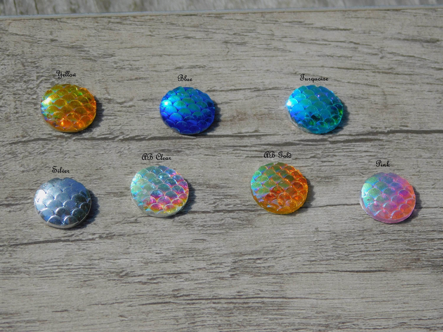 Mermaid Scale Post Earrings - Victoria's Treasure Chests