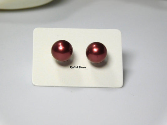 Pearl Stud Earrings - Victoria's Treasure Chests