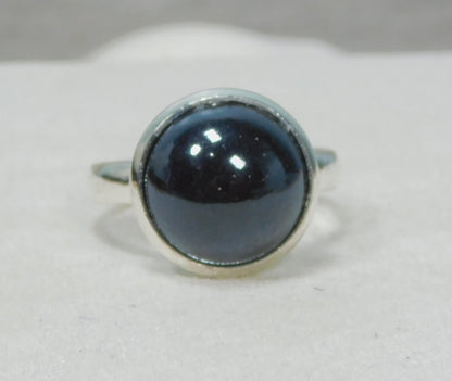 Glass Pearl Adjustable Ring