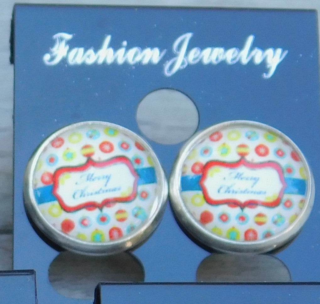 Christmas post Stud Earrings - Victoria's Treasure Chests