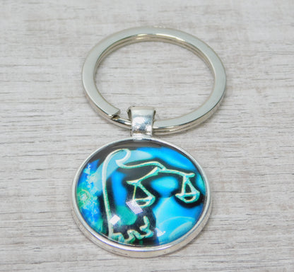 Zodiac Constellation Astrology Keychains