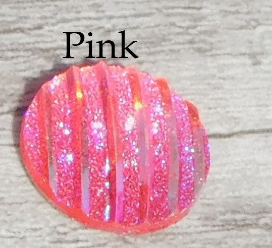 Iridescent Stripped Studs