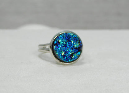 Faux Druzy Adjustable Rings - Victoria's Treasure Chests