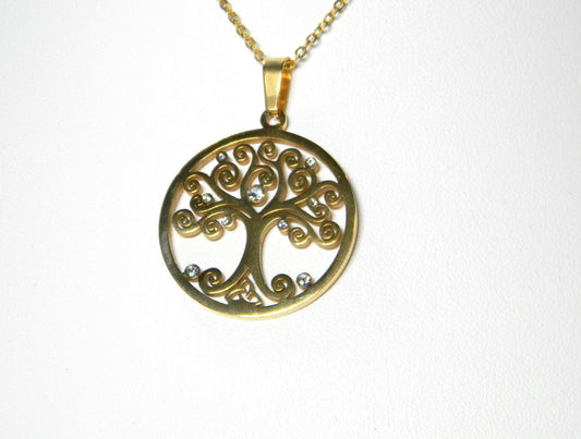 Tree of Life Pendant Necklace, Celtic Culture