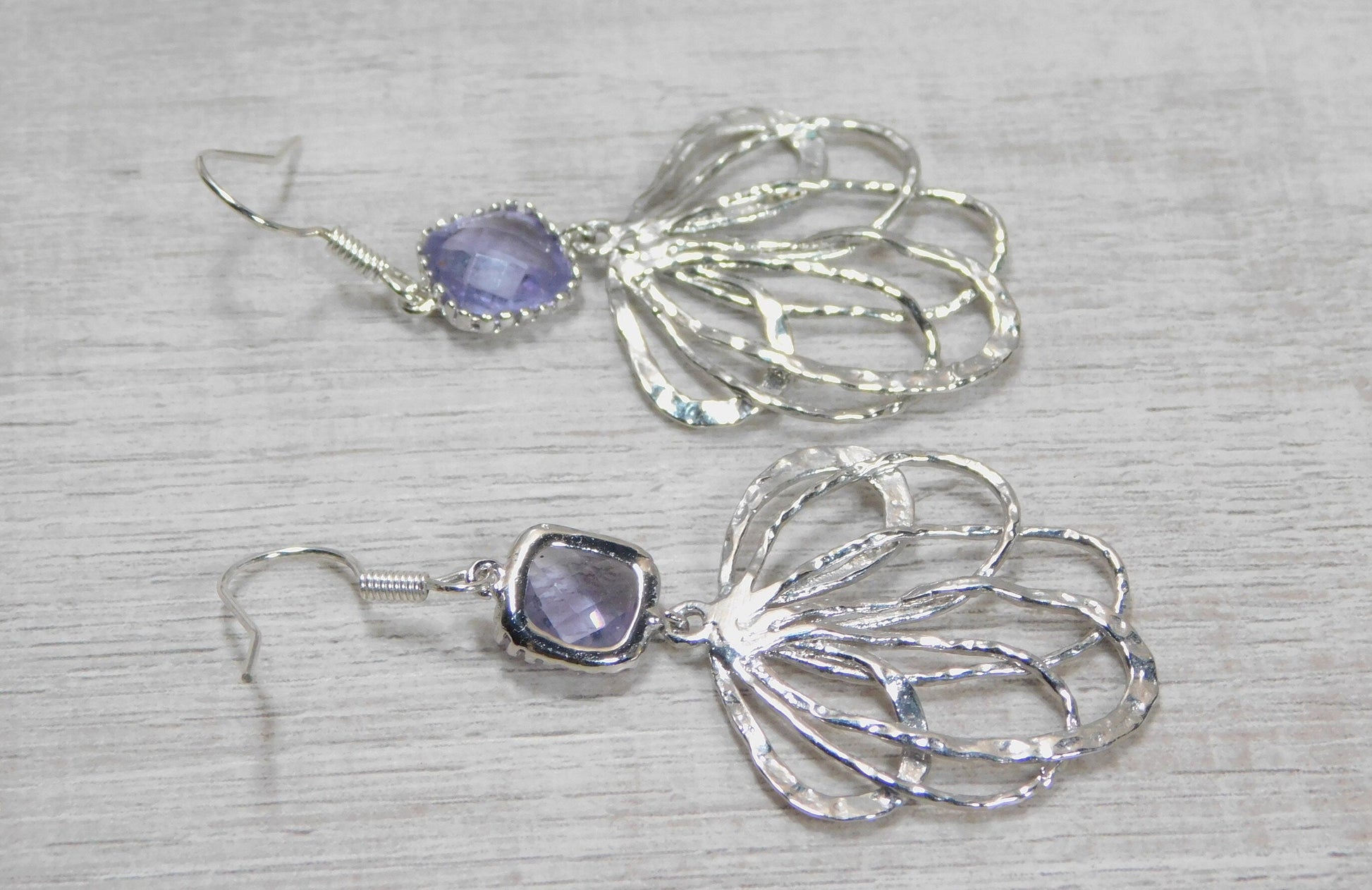 hypoallergenic feather earrings