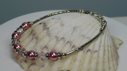 Pretty in Pink Sparkling Bracelete